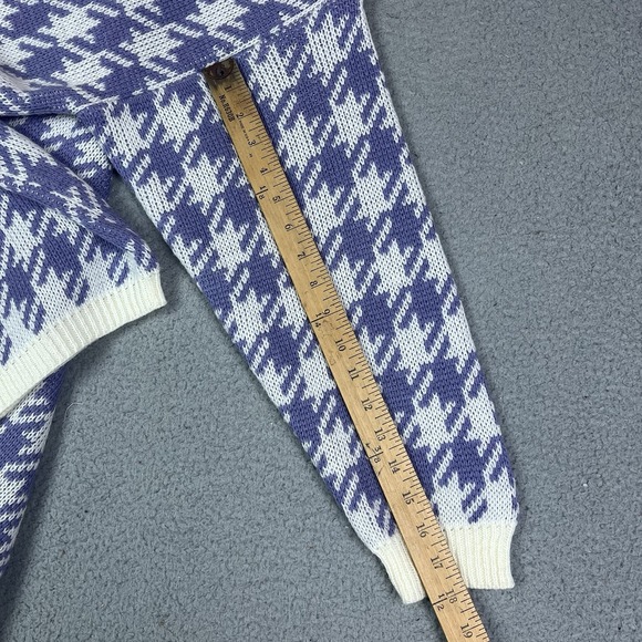 Vintage Maggie Lawrence Sweater Women's 14/16 Acrylic Fair Isle USA - Picture 7 of 7